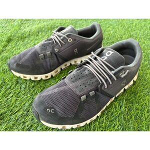 On Cloud 1.0 Running Shoes Womens Size 8 Charcoal Grey Black Swiss Engineering